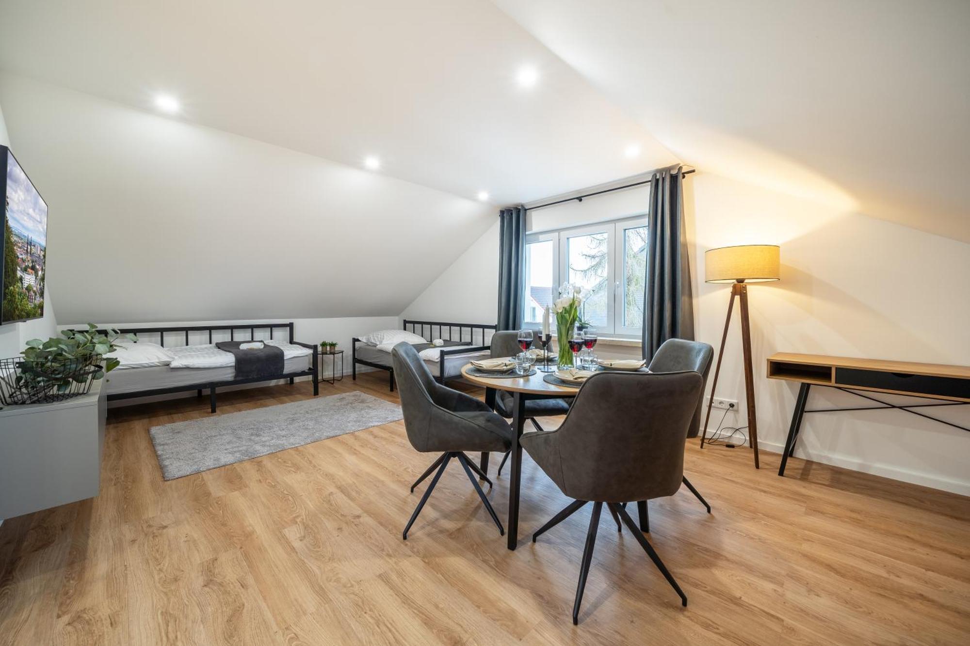 Apartment Milse - Modern. Stylisch Bielefeld Bagian luar foto